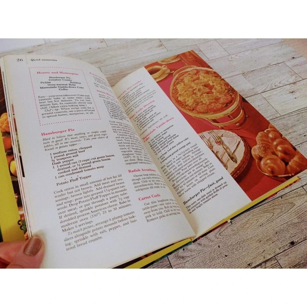 Best Buffets Cookbook 1963 Hardcover Better Homes‎ & Gardens 1st Printing Retro